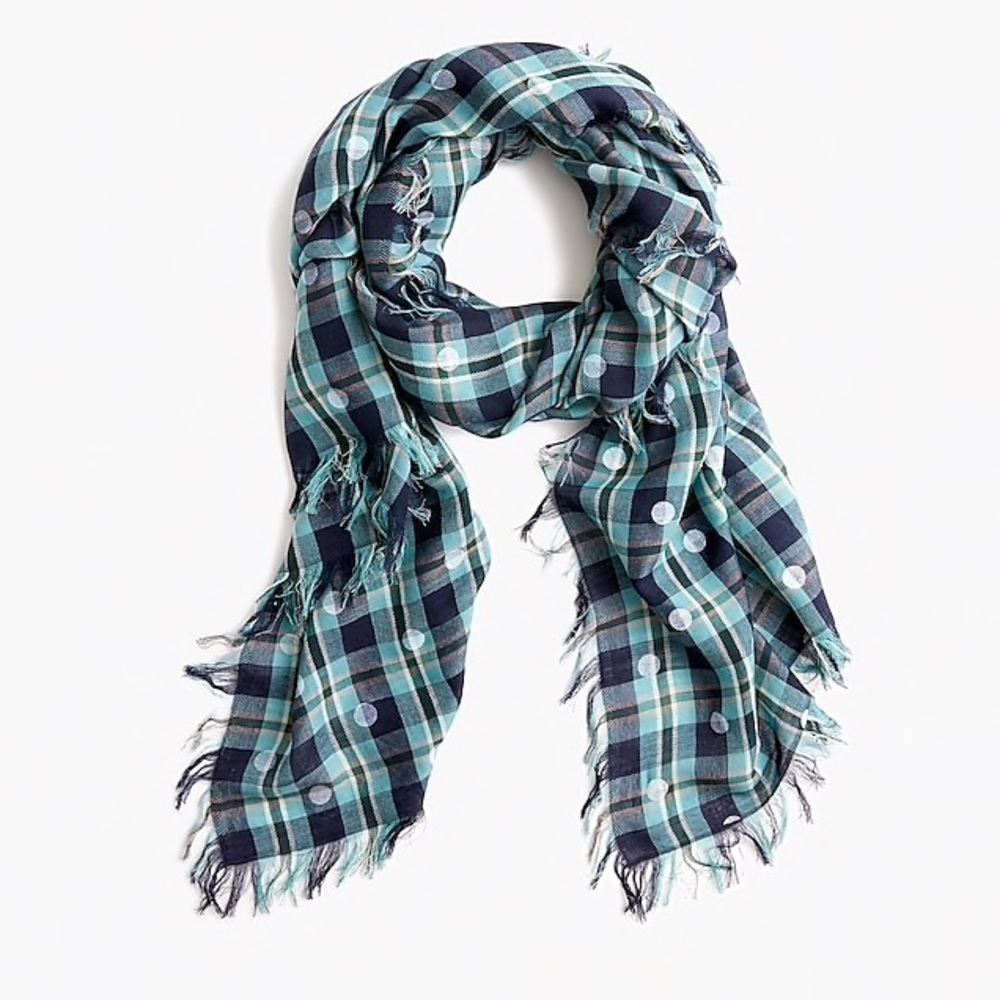 🌸 Spring Scarf Lot Blue J Crew + Bonus Scarf 🌸